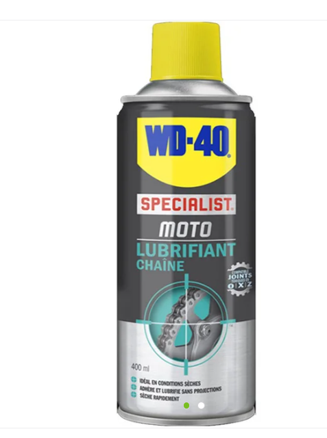 Lubrifiant chaine moto en aérosol, 400ml WD-40