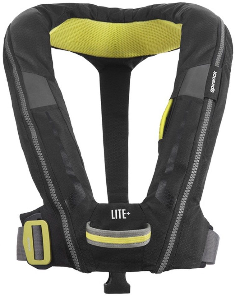 Gilet gonflable Spinlock Deckvest LITE+ 170 N Automatique Noir