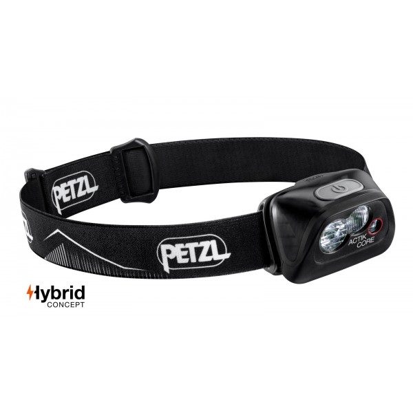 Lampe Frontale Petzl Actik core – Noir