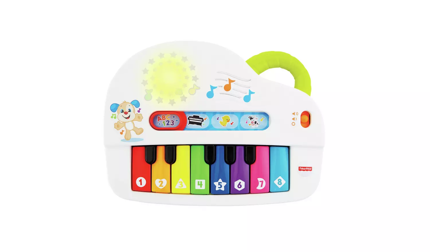 Fisher-Price Laugh & Learn Silly Sounds Light-Up Piano Toy