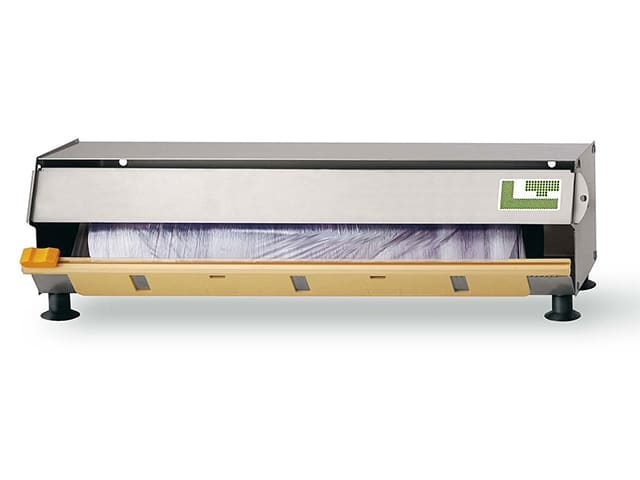 Dérouleur inox mural pour film alimentaire et aluminium – 45 cm