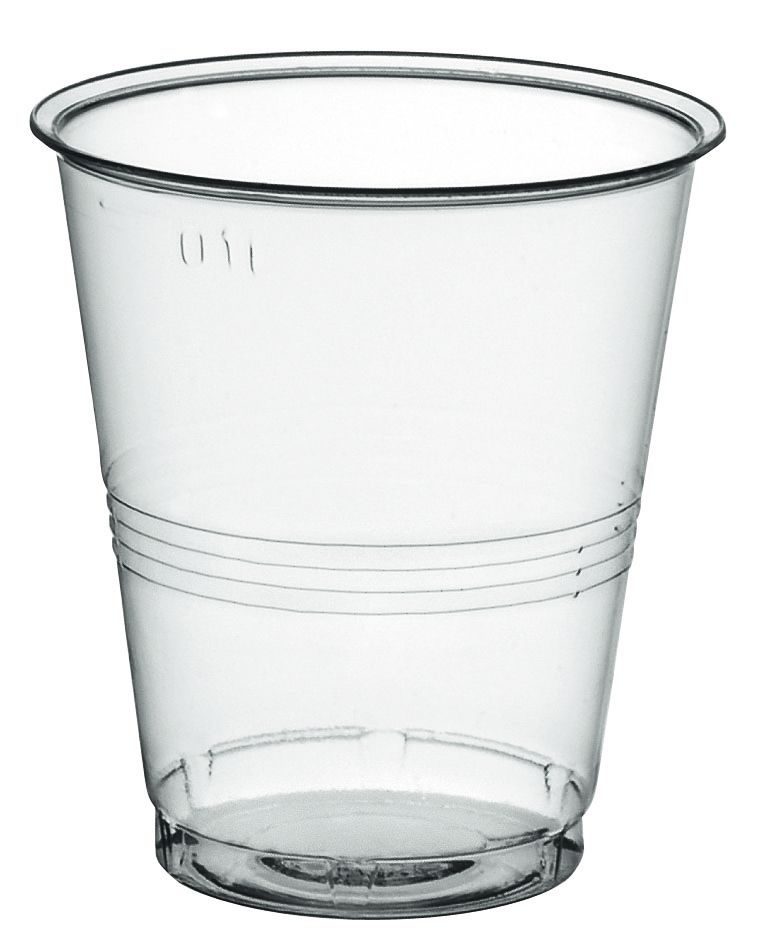 Gobelet plastique 10 cl cristal par 1000