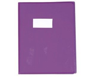Protège-cahier 17×22 cm – CALLIGRAPHE – Violet