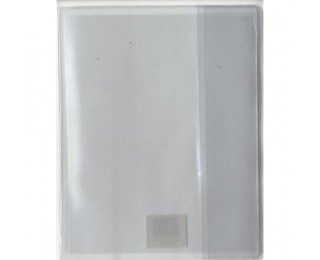 Protège cahier 17×22 cm – CALLIGRAPHE – Incolore – Avec rabat