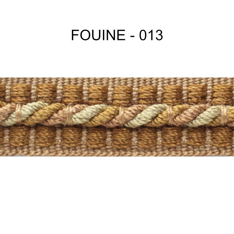 galon cordonnet 12 mm 128 coloris  100% Viscose