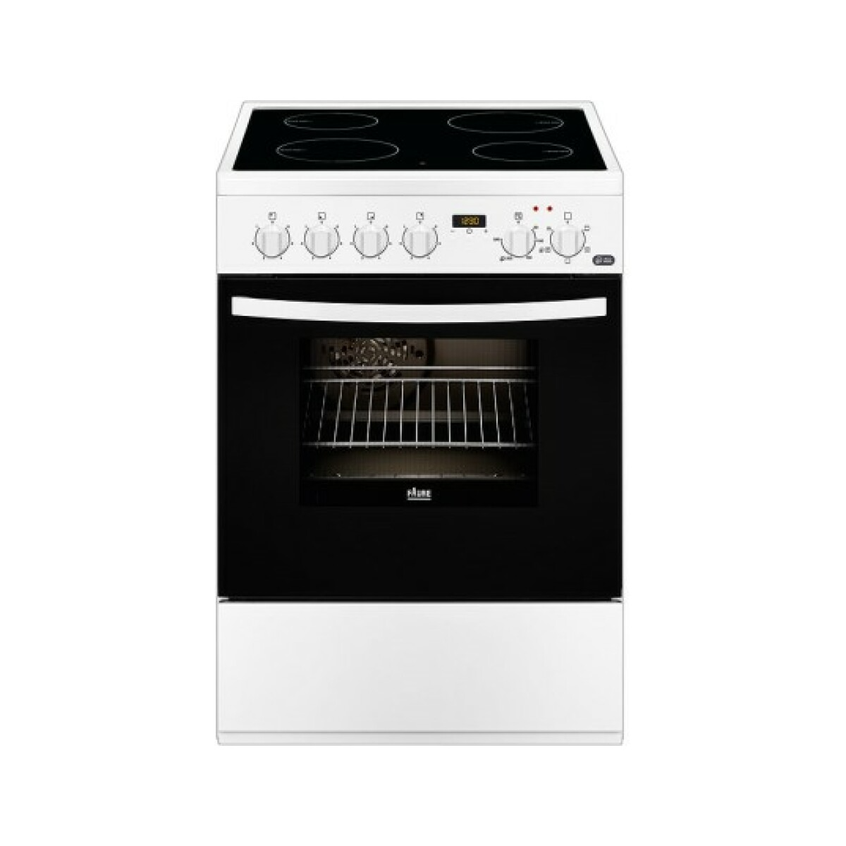Cuisinière vitrocéramique a 56l 4 feux blanc – fcv6530cwa – FAURE