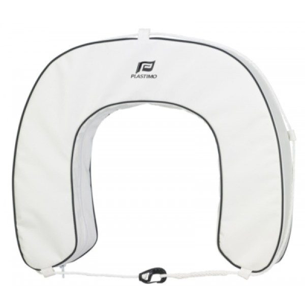 Bouée Plastimo fer à cheval déhoussable Blanc