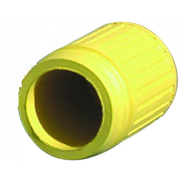 Capuchon Hubbell caoutchouc jaune gamme 15A