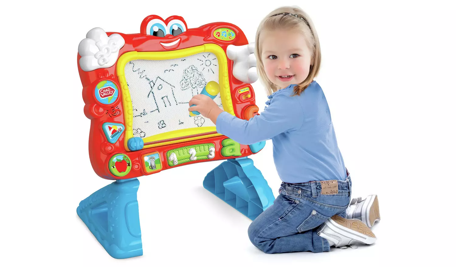 Chad Valley PlaySmart Interactive Magnetic Easel