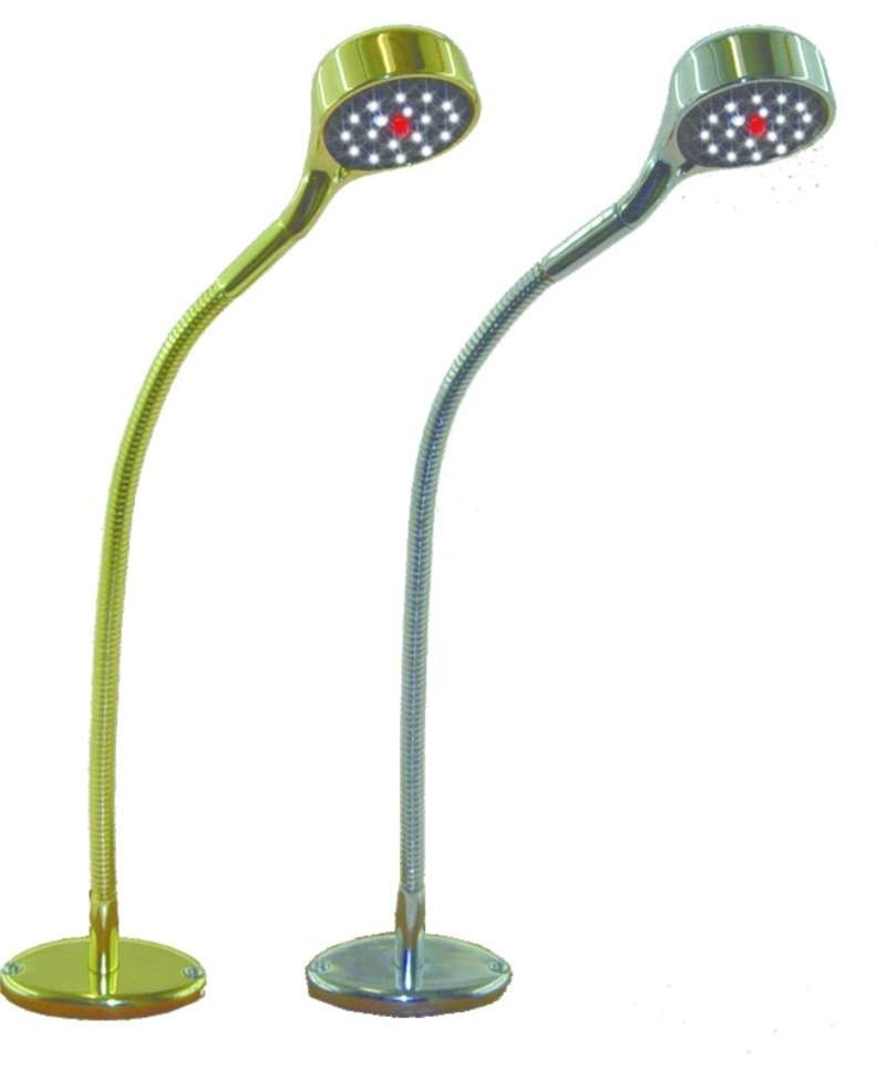Liseuse VDM 18LED blanche + 1 LED Rouge Chrome