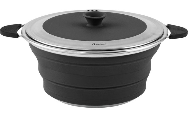 Outwell Midnight Black Pot pliable 2,5 litres