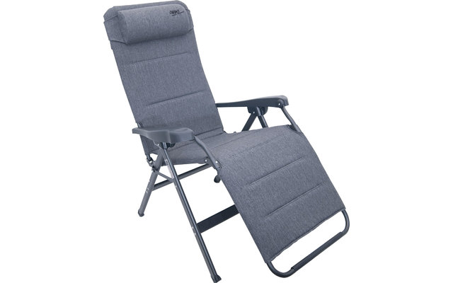 Chaise longue de relaxation en aluminium Crespo Nature Elegant