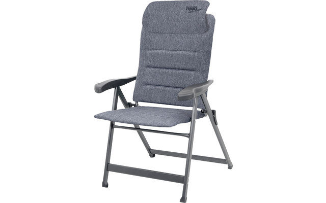 Chaise pliante en aluminium Crespo Compac Natural Elegant
