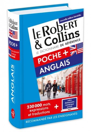 ROBERT + COLLINS POCHE+ ANGLAIS – NOUVELLE EDITION
