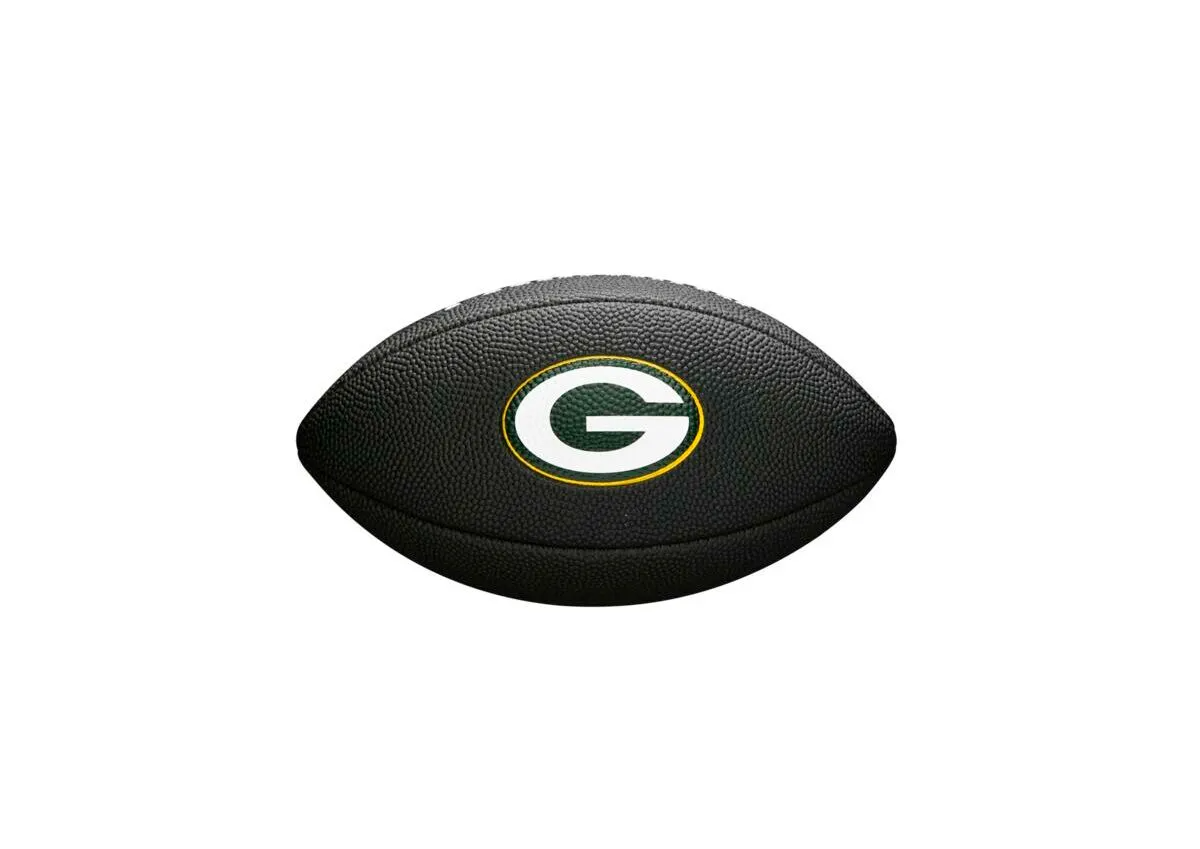 Mini Ballon de Football Américain Wilson des Green Bay Packers