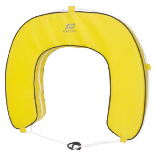 Plastimo Bouée Plastimo fer à cheval déhoussable Jaune