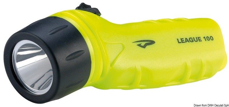 Lampe-torche Princeton League LED sous-marine IPX8