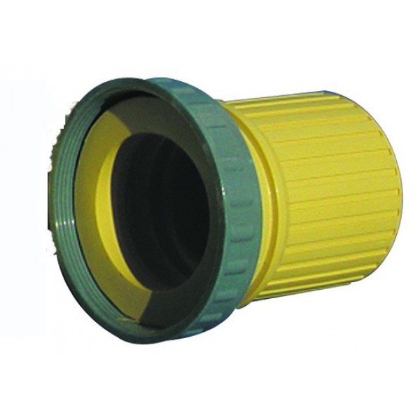 Capuchon Hubbell caoutchouc jaune gamme 15 et 30A