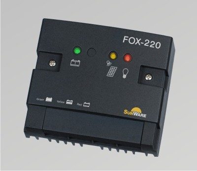 Régulateur de charge SunWare Fox-220 1 batterie