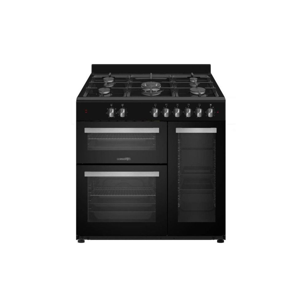 La Germania Sm903n Cuisiniere 3 Fours Noire