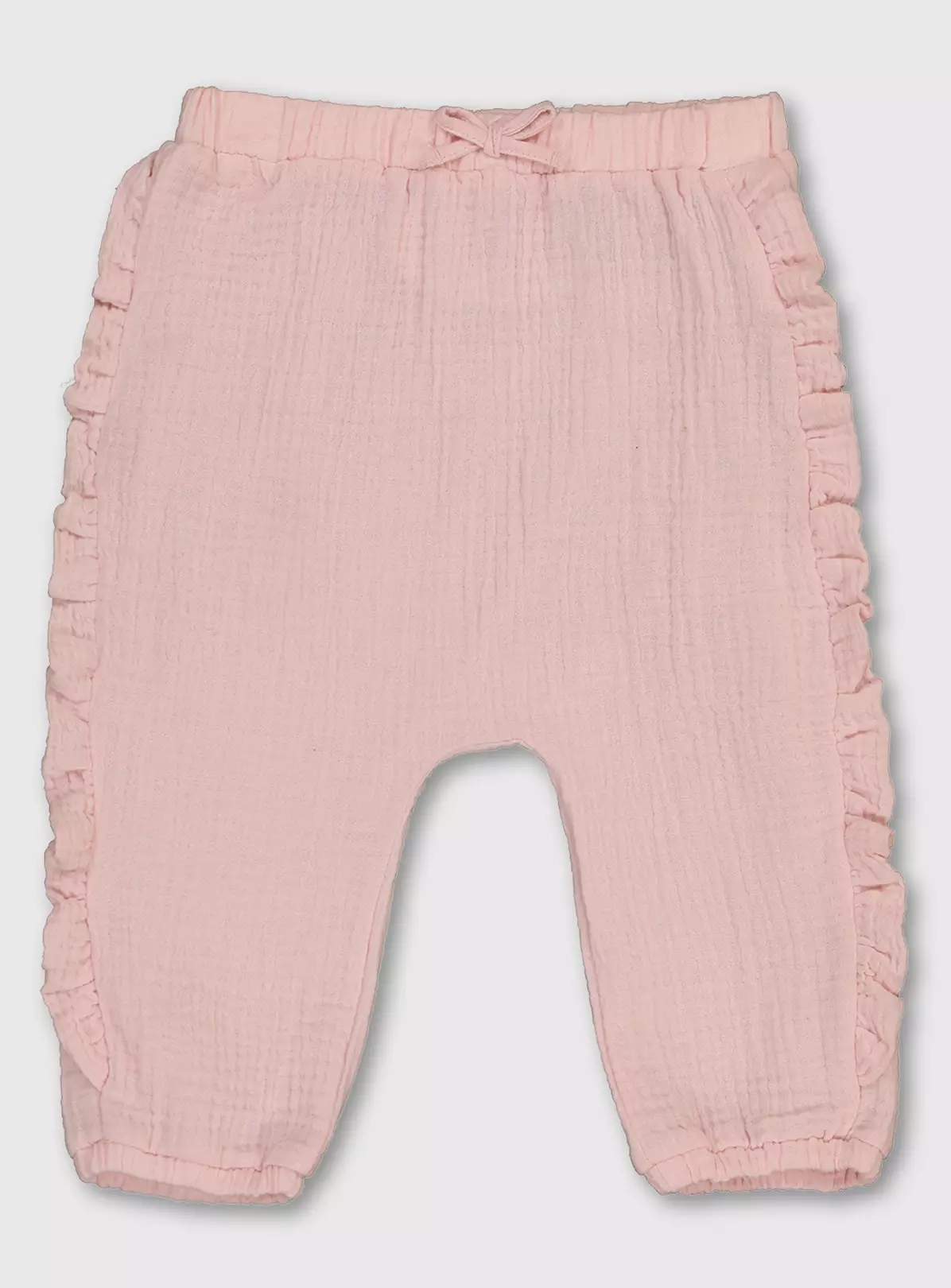 Pink Gauze Cheesecloth Trousers – Up to 1 mth