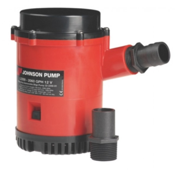 Pompe de cale Johnson Heavy Duty L1600 – 12V