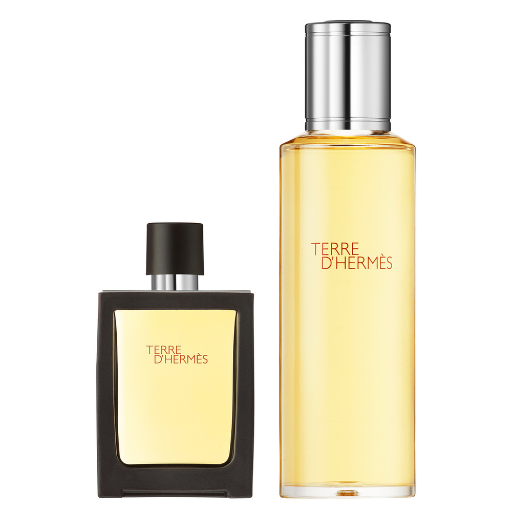 HERMÈS Terre d’Hermès Pure Perfume 121g 30ml Nat spray +125ml refil Eau de Parfum