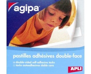250 Pastilles double face – AGIPA – Blanc