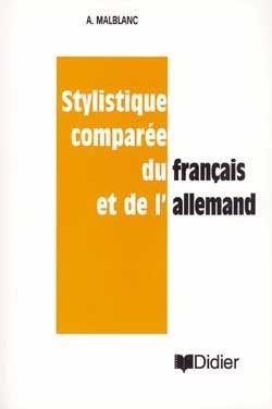 STYLISTIQUE COMPAREE DU FRANCAIS ET DE L’ALLEMAND