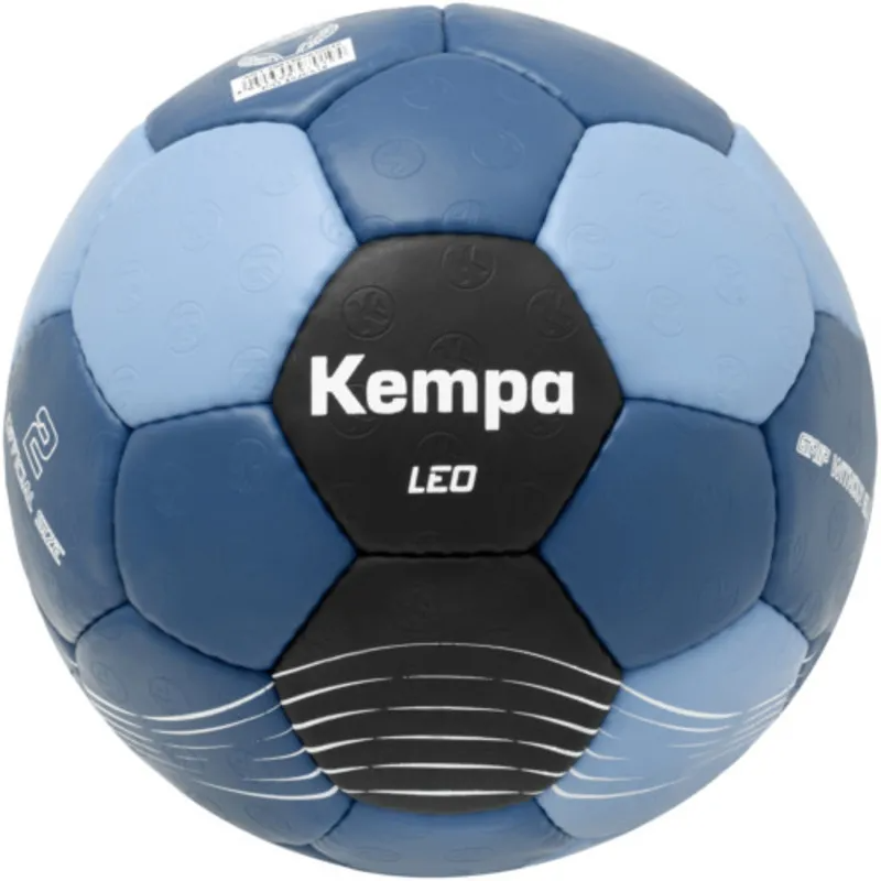Ballon de Handball Kempa Leo T1  Bleu clair, Bleu marine, Noir