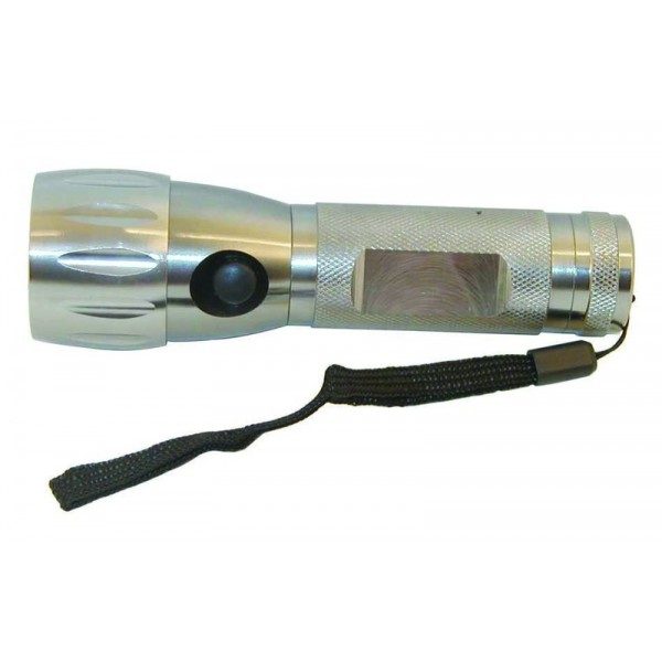 Lampe torche Euromarine à LED en aluminium