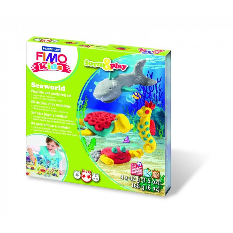 Kit Fimo Kids Le monde marins – Staedtler