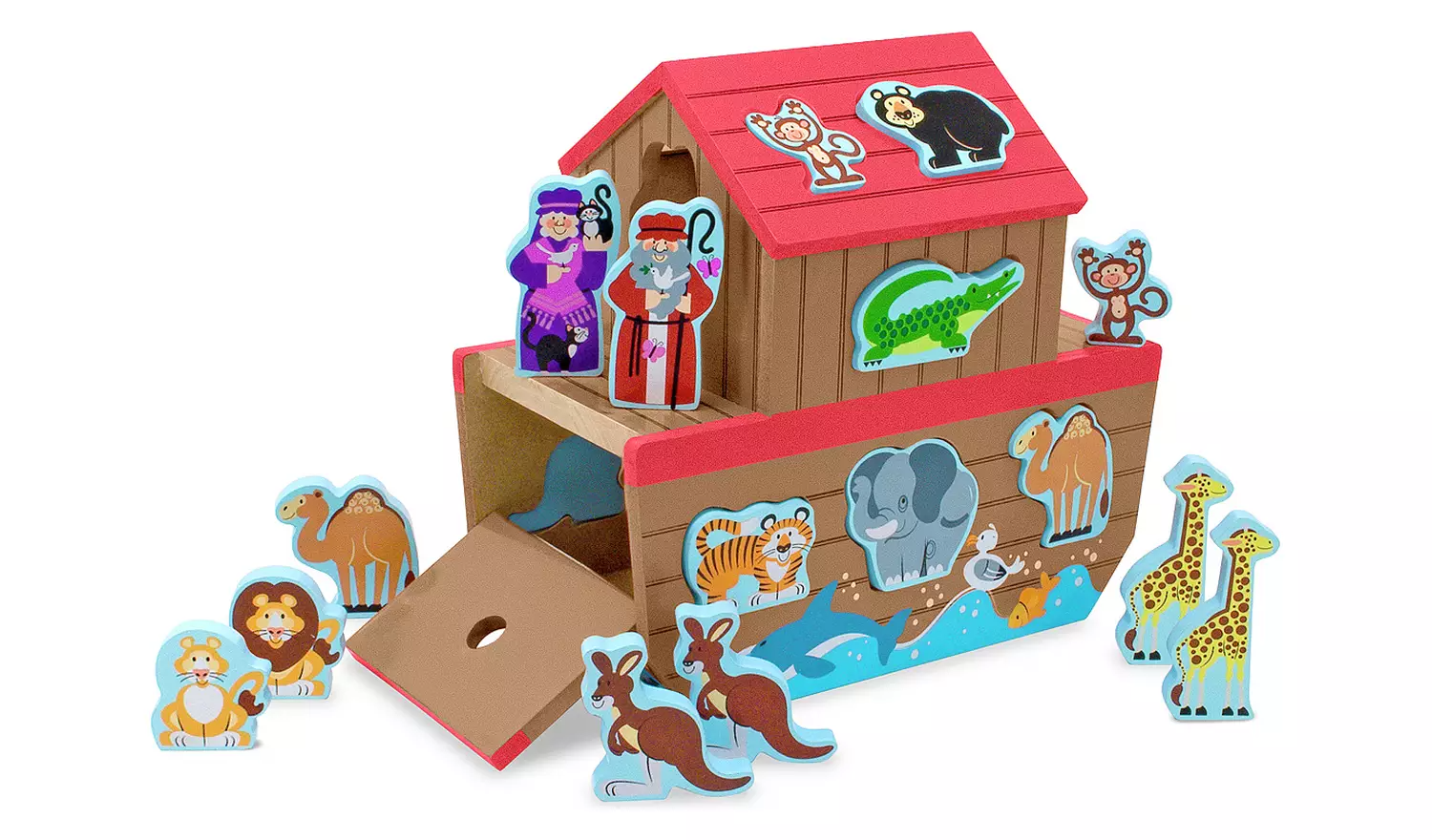 Melissa & Doug Noahs Ark Shape Sorter