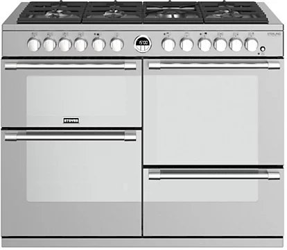 Piano de cuisson gaz Stoves STERLING DELUXE 110 DFT INOX