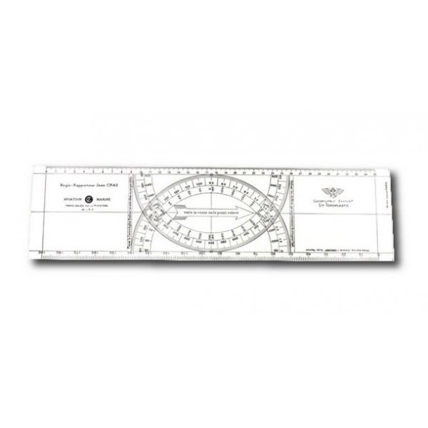 Règle Cras Topomarine PVC avec étui polyéthylène