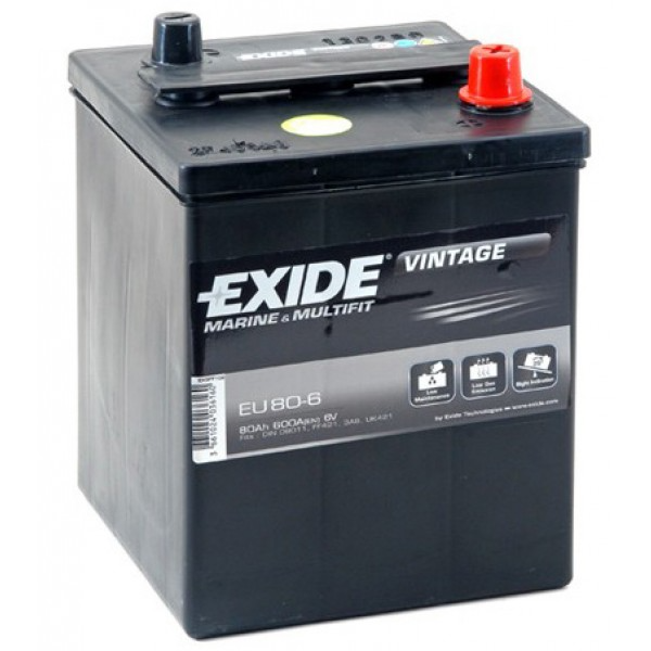 Batterie Exide Vintage 80AH – EU80-6