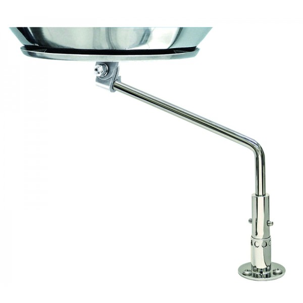 Fixation inox sur pont pour barbecue Magma