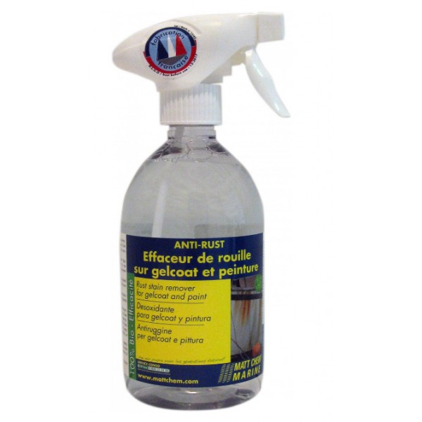 Effaceur rouille gelcoat Matt Chem Anti-Rust