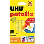 80 pastilles de pâte adhésive repositionnable – UHU – Patafix