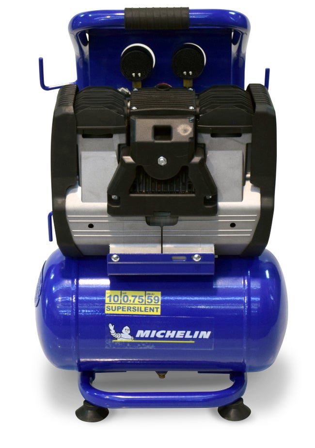 Compresseur d’atelier silencieux MICHELIN 10 l 0.2 cv SS10 230 V