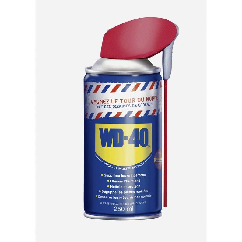 Lubrifiant multifonction en aérosol, 250 ml WD-40