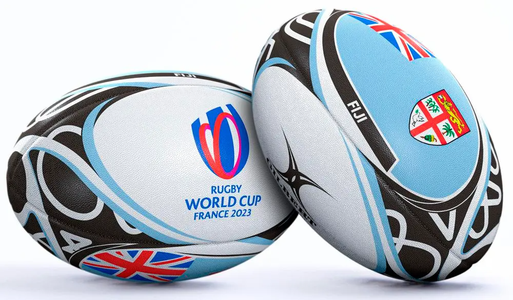 Ballon de Rugby Gilbert Coupe du Monde 2023 Iles Fidji