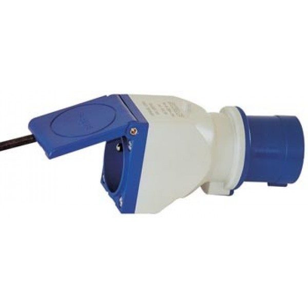Adapateur prise de quai mâle Plastimo – 16A – 230V – 2P+T – IP20