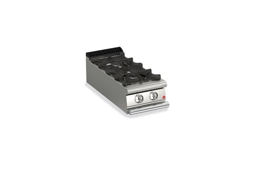 Plaque Coup de feu à Gaz – 2 feux vifs – P 700 – 10,5 kW – Baron
