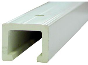 RAIL A VISSER BLANC H16XL20 1180MM