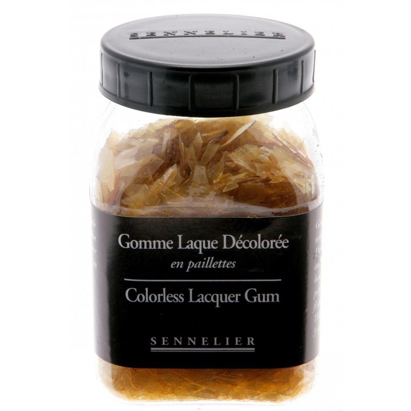 Gomme laque décolorée – 80gr – Sennelier