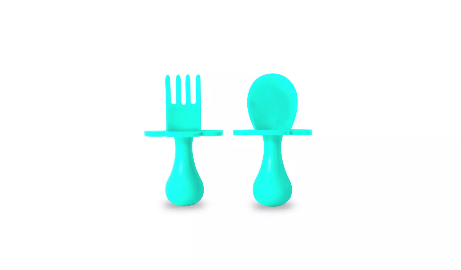 Grabease Self Feeding Cutlery Set – Teal