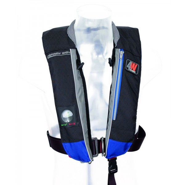 Gilet gonflable 4Water Osprey 165N automatique + harnais