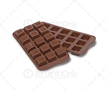 Plaque chocolat silicone 15 carrés