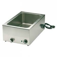 Bain-marie GN 1/1 électrique avec vidange